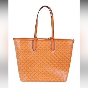 MICHAEL Michael Kors Signature Orange Tote